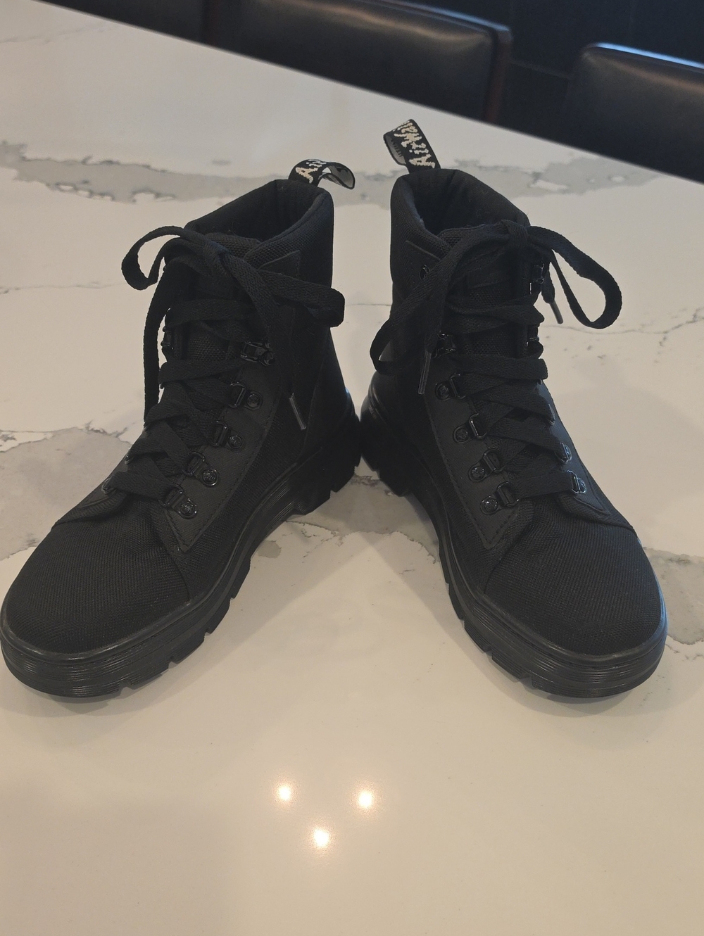 Dr. Martens NWOT Combs Tech Black Utility Combat Boots